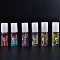 5ml Lip Oil Natural Flowers Makeup Lipbalms Moisturizer Long-Lasting Hygienic Lipstick Transparent for Lips Gloss Care Cosmetic