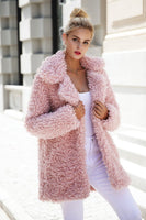 LUXURY AND ME - Original Faux Fur Long Casual Coat