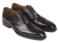 Paul Parkman Men's Plain Toe Oxfords Brown (ID#5661-BRW)