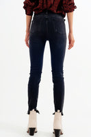Q2 - Original Skinny Jeans in Washed Black