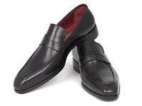 Paul Parkman Men's Penny Loafer Black Calfskin (ID#10BLK29)