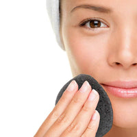 Natural Black Konjac Facial Sponge