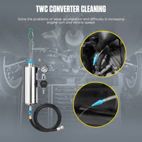 AUTORY - Original AUTOOL C100 Car Fuel Injector Cleaning Machine Cleaner Tester Universal Non Dismantle Tool Auto Engine Petrol Throttle Nozzle