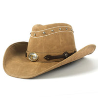 9 Style Women Men Western Cowboy Hat for Dad Gentleman Lady Ombrero Hombre Jazz Caps