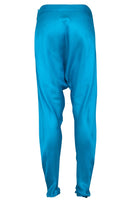 MENESTHO' - Original Silk Modal Turquoise Harrem Pants