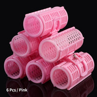 15/12/10/6pcs/Lot 3 Size Hairdressing Home Use DIY Magic Large Self-Adhesive Hair Rollers Styling Roller Roll Curler Beauty Tool