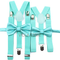 Nice Suspenders Bowtie Sets Mens Women Boys Girls Baby Kids Party Wedding Y-Back Shirt Braces Butterfly Belt Bow Tie Pants Jeans