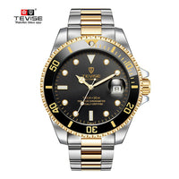 2020 Tevise Top Brand Men Mechanical Watch Automatic Date Fashion Wristwatches Sport Gold Clock Relogio Masculino Drop Shipping