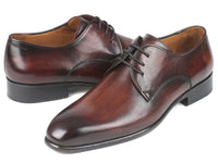 Paul Parkman Antique Brown Derby Shoes (ID#696AT51)