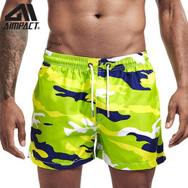 Aimpact Quick Dry Board for Men Summer Casual Beach Surfing Trunks Male Running Jogging Swim Shorts AM2166