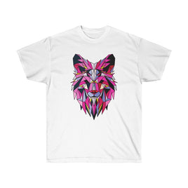 Wolf Art Geometric Color Graphic T-Shirt