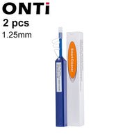 ONTi 2pcs One-Click Cleaner Optical Fiber Cleaner Pen Cleans 2.5mm SC FC ST and 1.25mm LC MU Connector Over 800 Times