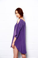 LAGEROSE - Original Royal Shine Silk Tunic Dress