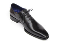 Paul Parkman Men's Plain Toe Oxfords Whole-Cut Black (ID#025-BLK)