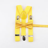 Nice Suspenders Bowtie Sets Mens Women Boys Girls Baby Kids Party Wedding Y-Back Shirt Braces Butterfly Belt Bow Tie Pants Jeans