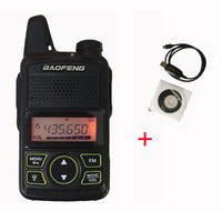 New Micro USB Interphone Ultrathin BF-T1 Baofeng Mini Walkie Talkie Professional for 400-470mhz Uhf Radio Station Ham Cb Radio