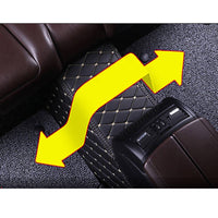 CAR PROTECT STORE - Original Car Floor Mats for BMW X1 2020 2019 2018 2017 2016 Custom Auto Interior Easy Install Waterproof Leather Protector Covers Rugs