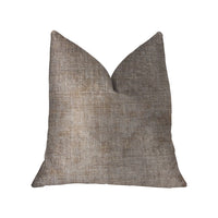 Monroe Bisque Beige Luxury Throw Pillow