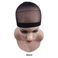 WASIG - 20 Pieces/Pack Wig Cap Hair Net for Weave  Hairnets Wig Nets Stretch Mesh Cap for Making Wigs Free Size