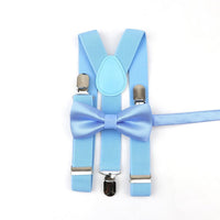 Nice Suspenders Bowtie Sets Mens Women Boys Girls Baby Kids Party Wedding Y-Back Shirt Braces Butterfly Belt Bow Tie Pants Jeans