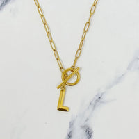 Original Modern Classic Initial Necklace Prepack