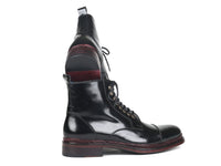 Paul Parkman Polished Leather Boots Black (ID#5075-BLK)