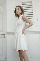 AKOSEE - Original Leah Corset Dress in White