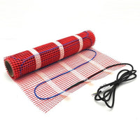 MINCO HEAT 0.5m2 Underfloor Heating Mat 150w/M2 Low Electrical 50cmX1m Warm Floor Mat