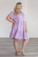 LIVING FREE BEAUTY - Original Extraordinary Life Button Down Dress