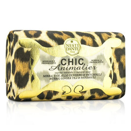 NESTI DANTE - Chic Animalier Natural Soap - Myrrh, Ginger Tea & Patchouli