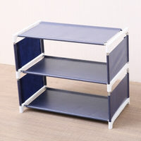 Modern Non-Woven Fabric Storage Shoe Rack Removable Door Shoe Cabinet Shelf Organizer Stand Holder Keep Room Tidy Saving Space