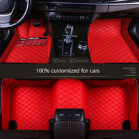 CAR PROTECT STORE - Original Car Floor Mats for BMW X1 2020 2019 2018 2017 2016 Custom Auto Interior Easy Install Waterproof Leather Protector Covers Rugs