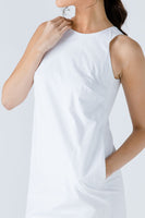 CONQUISTA FASHION - Original White Cotton Sack Dress