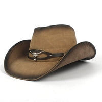 9 Style Women Men Western Cowboy Hat for Dad Gentleman Lady Ombrero Hombre Jazz Caps