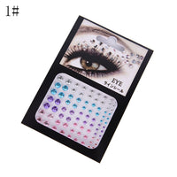 Tattoo Diamond Makeup Eyeliner Eyeshadow Face Sticker Jewel Eyes Makeup Crystal Eyes Sticker