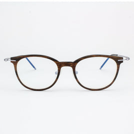 PINELLAS - Original Featherlight Titanium & Wood Eyeglasses