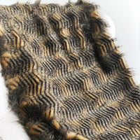 Porcupine Mocha Faux Fur Luxury Throw