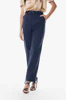 LE REUSSI - Original Italian Wool Navy Blue Pants