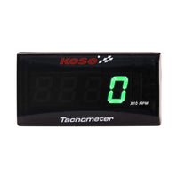 NORXI - Original Koso Motorcycle Meter Rpm Digital Square LCD Display Engine Tachometer Gauge for BMW YAMAHA KAWASAKI Racing
