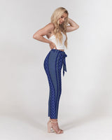 FIND YOUR COAST APPAREL - Original Women's Double Standard Belted Tapered Pants