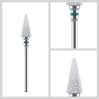 Nail Drill Bit Carbide Rotary Burr Nozzle for Manicure Electric Milling Cutter for Manicure Machine Milling Cutter for Nail Tool