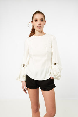 EON PARLS - Original Bell Sleeve Blouse