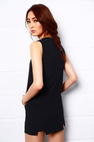 LAGEROSE - Original Dark Castle v Neck Dress