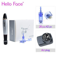 Dr Pen Ultima A1 Electric Derma Pen With 22 Pcs Cartridges Mesotherapy Auto Micro Needle Pen Derma Microneedling System