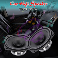 1 Piece Car Stereo Speakers 4 5 6 Inch Hifi Coaxial Automotive Speaker 300W 400W 500W Full Frequency Audio Music Loudspeaker