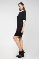 CONQUISTA FASHION - Original Straight Dress With Contrast Details