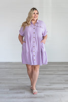 LIVING FREE BEAUTY - Original Extraordinary Life Button Down Dress