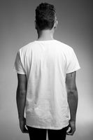 Mens Basic White Designer T-Shirt