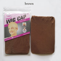 30PCS (15bag)Stocking Wig Cap Fashion Stretchable Mesh Wig Cap  Mesh Weaving Black Brown Beige Wig Hair Net Making Caps Hairnets