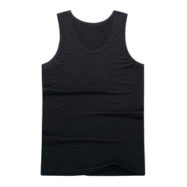 Men's Large Size High-Stretch Sleeveless Tops Plus Fertilizer Oversized Tank Tops Plus Size Vest